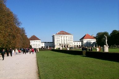 Schloss Nymphenburg from the back