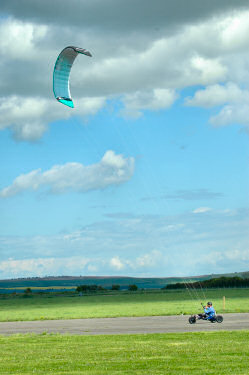 Picture of a kite buggy