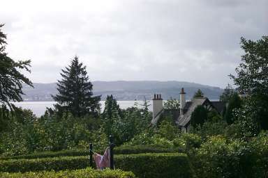 View over the Firth of Clyde from Hill House