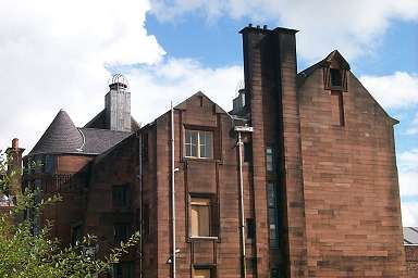 Scotland Street School side elevation