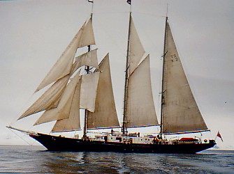 Picture of the Malcolm Miller in calm seas at Spitzbergen