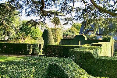 Hedges in Hidcote Manor Garden