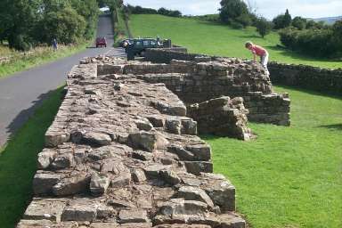 Hadrian's Wall in Banks