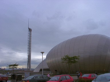 Picture of the Glasgow Science Centre: Tower and IMAX Theatre