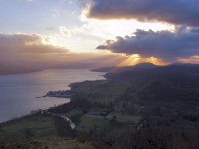 Picture of the view over Loch Fyne