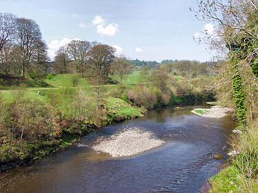 Picture of a river near Drumlanrig