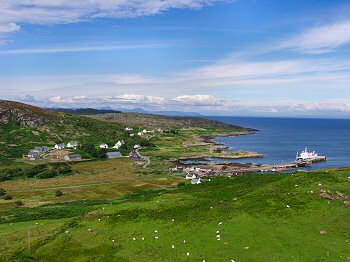 Picture of a view of Scalasaig