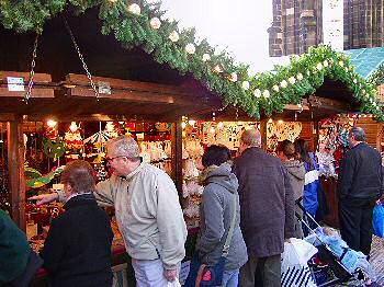 Picture of a Christmas market
