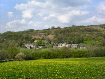 Picture of a view in Birch Vale