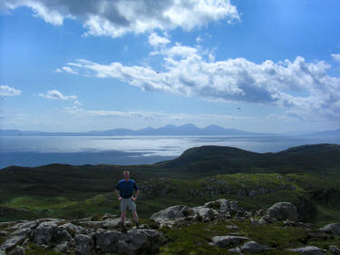 Picture of the view to Jura