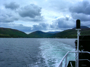 Picture of Loch Ranza from the ferry