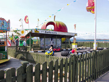 Picture of seaside children entertainment at Saltcoats