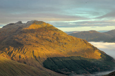 Picture of The Cobbler in the late afternoon sun