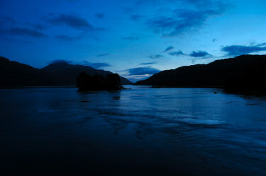 Picture of Loch Lomond in the evening light