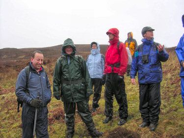 Picture of walkers in wet weather gear