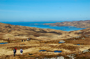Picture of the descent to Loch Tarbert