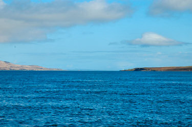 Picture of the Sound of Islay looking north towards Colonsay