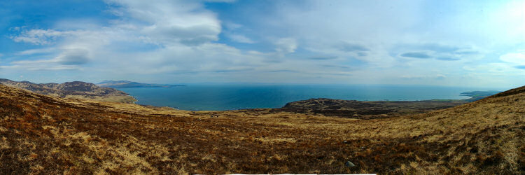 Picture of a panoramic view over Ardtalla