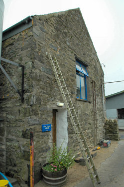Picture of an old stone building converted to the still house
