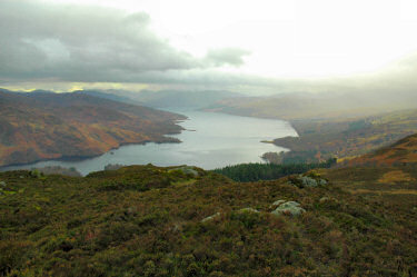 Picture of a view over a loch