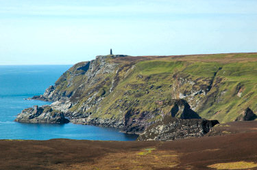 Picture of a view over the Mull of Oa with the American Monument