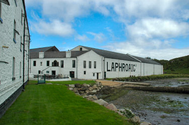 Picture of Laphroaig Distillery warehouses