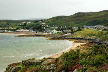 Picture of a coastal village