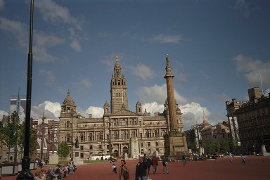 Picture of Glasgow City Chambers from George Square
