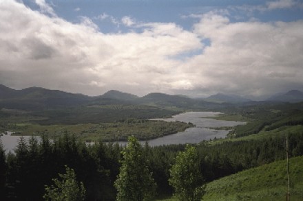 Picture of a loch in the Highlands