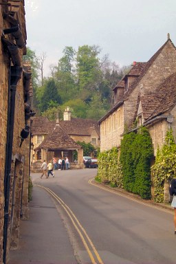 The market place in Castle Combe